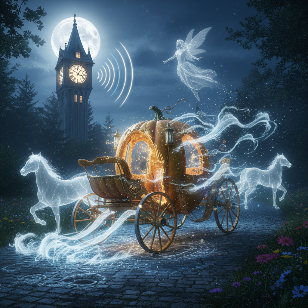 灰姑娘的南瓜马车为何从未迟到