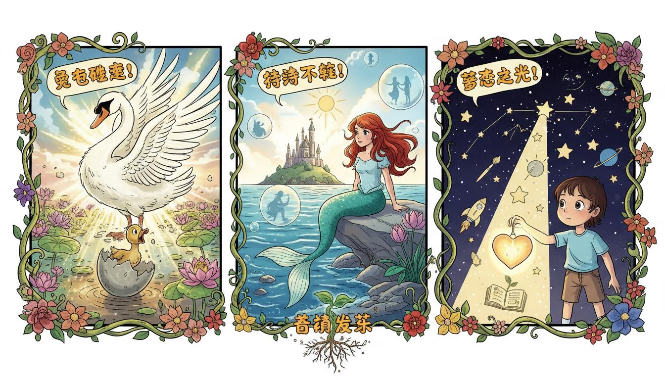 童话故事里的励志人生点亮孩子心中的梦想之光